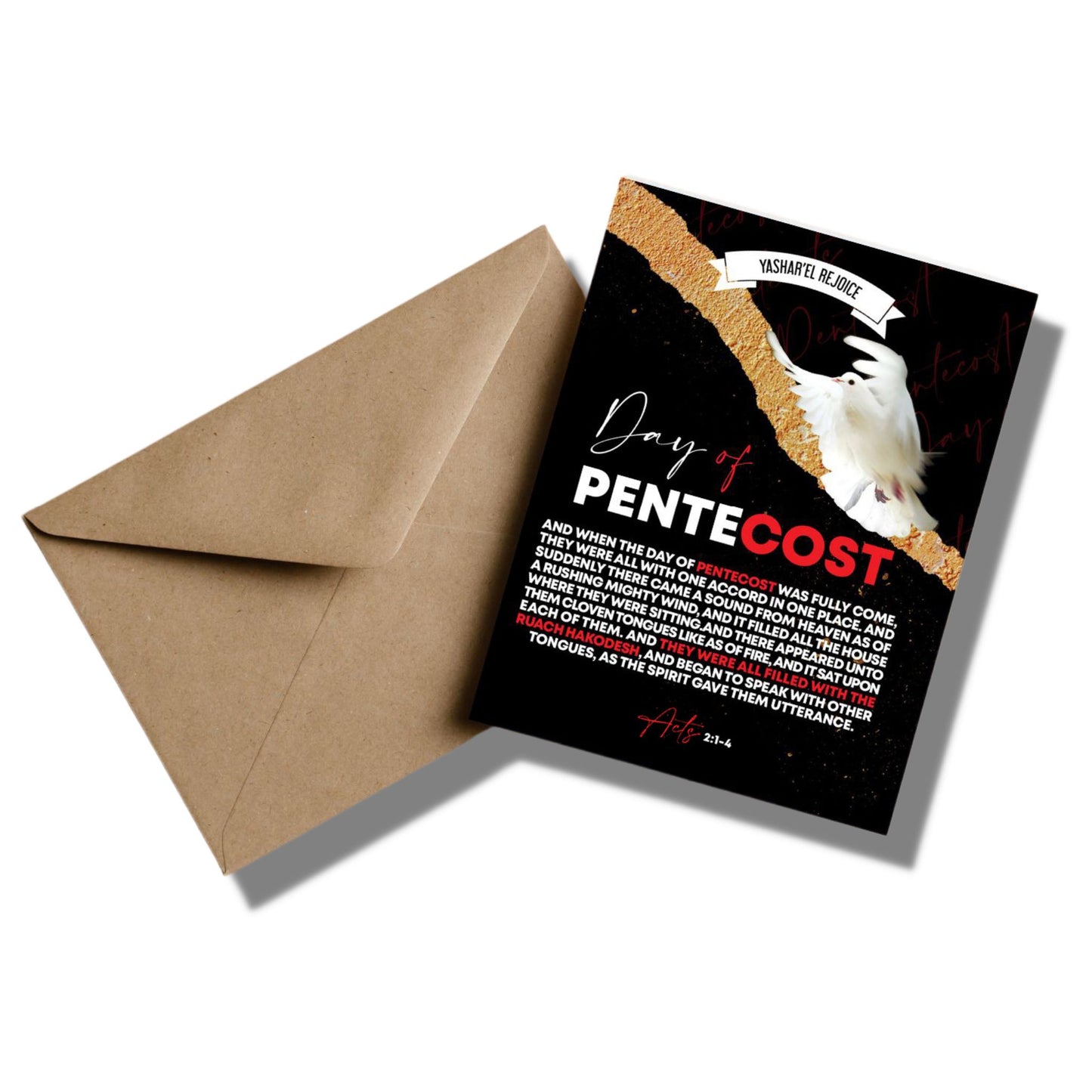 Pentecost Greeting Card