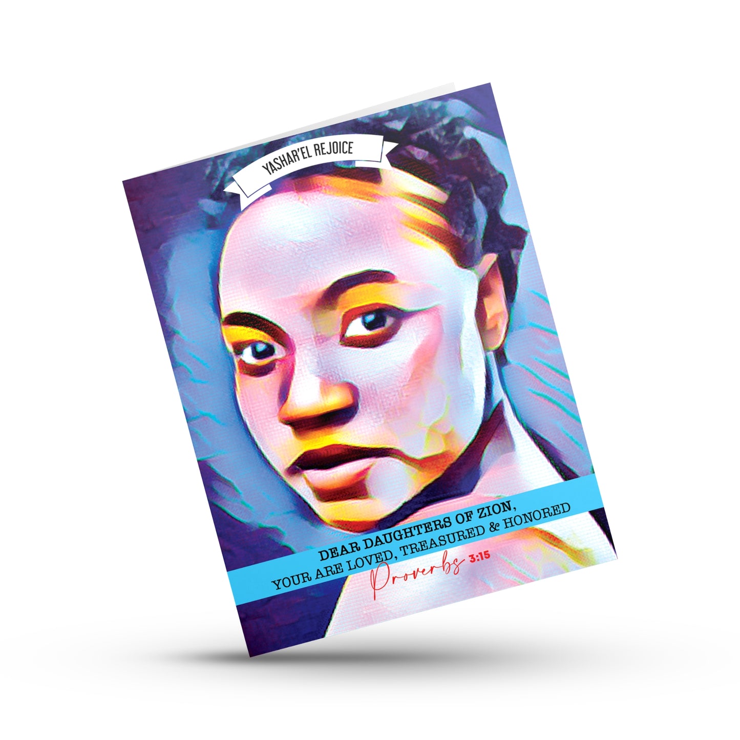 Daughter of Zion Proverbs 3:15 Card