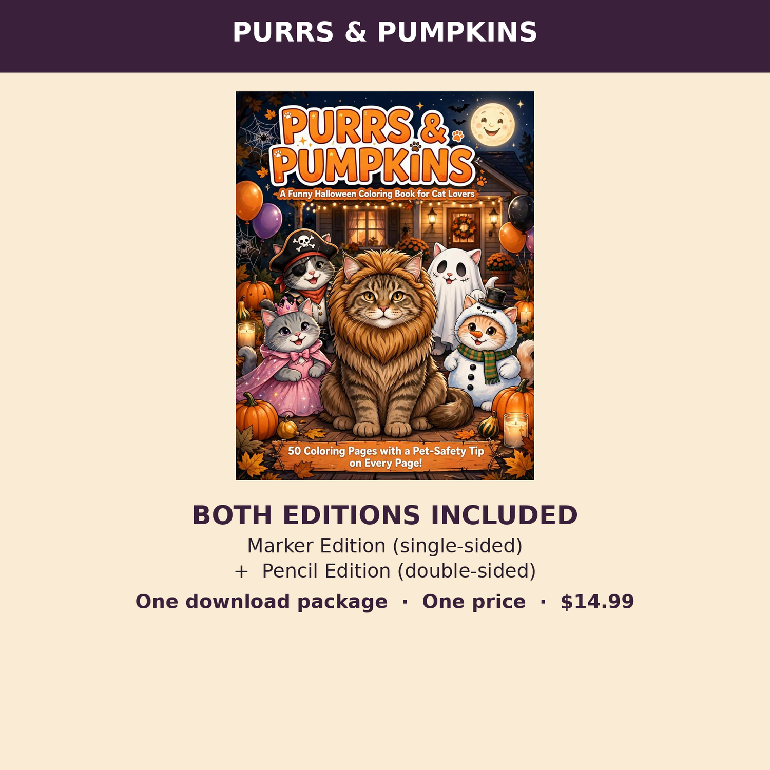 Both editions included: Marker and Pencil