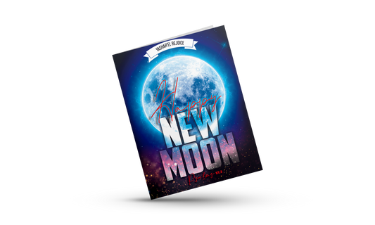 HAPPY NEW MOON Greeting Card (5 pack)
