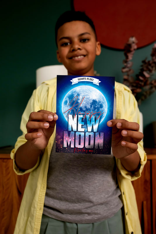 HAPPY NEW MOON Greeting Card