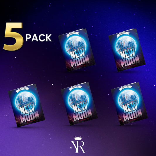 HAPPY NEW MOON Greeting Card (5 pack)