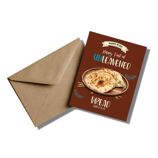 Feast of Unleavened Bread Greeting Card