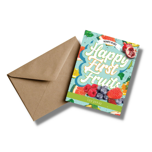 Feast of First Fruits Greeting Card