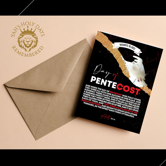Pentecost Greeting Card