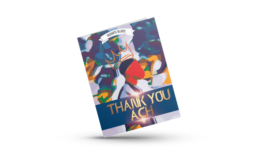Thank You Ach Greeting Card