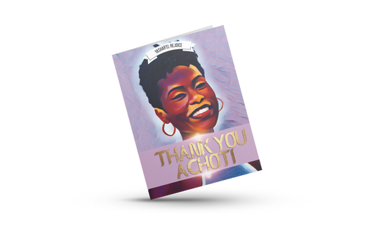Thank You Achoti Greeting Card