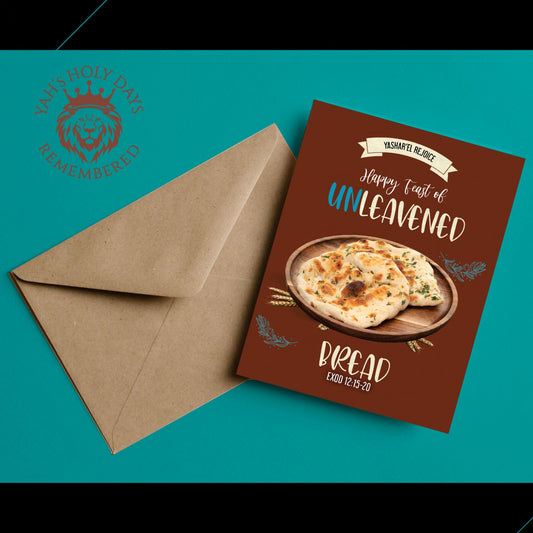Feast of Unleavened Bread Greeting Card