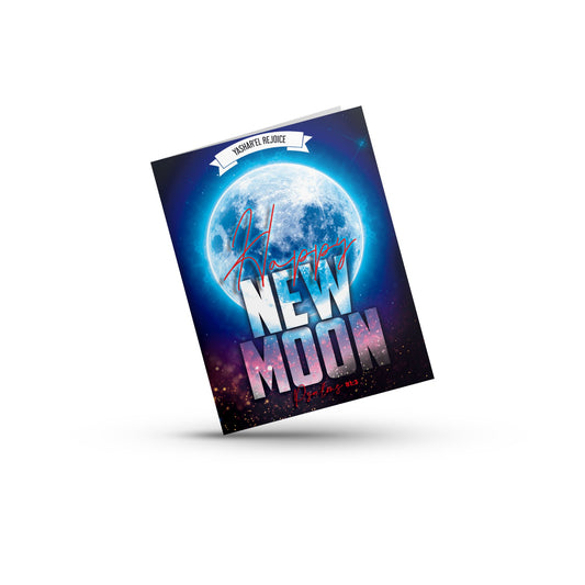 HAPPY NEW MOON Greeting Card